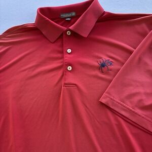 Peter Millar University of Richmond Spiders‎ Red Polo Shirt XL Summer Comfort